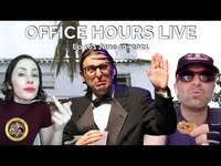 Thumbnail for the Tim Heidecker - Neil Hamburger (guest host), Megan Koester, New York Jonathan on Office Hours Live (Ep 161) link, provided by host site