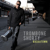 Image of Trombone Shorty linking to their artist page due to link from them being at the top of the main table on this page