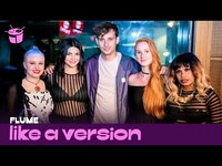 Thumbnail for the Flume - 'Never Be Like You' (live for Like A Version) link, provided by host site