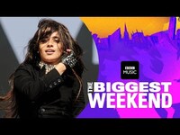 Thumbnail for the Camila Cabello - Never Be The Same (The Biggest Weekend) link, provided by host site