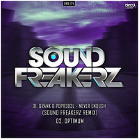 Thumbnail for the Qrank - Never Enough - Sound Freakerz Remix link, provided by host site