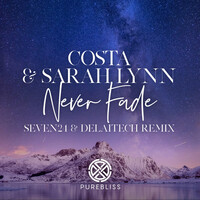 Thumbnail for the Costa - Never Fade (Seven24 & Delaitech Remix) link, provided by host site