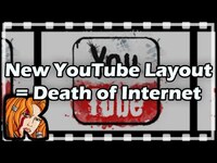 Thumbnail for the Kripp - New YouTube Layout = Death of Internet link, provided by host site