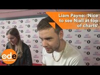 Thumbnail for the Liam Payne - 'Nice to see Niall at top of charts' link, provided by host site