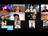 Thumbnail for the Becky G - Nicky Jam, Piso 21 & El Alfa Join Black Eyed Peas to Talk 'Translation' | Billboard News link, provided by host site