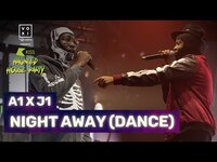 Thumbnail for the A1 x J1 - 'NIGHT AWAY (DANCE)' at KISS Haunted House Party link, provided by host site