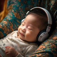 Thumbnail for the music - Nighttime Soothing: Baby Sleep Music for Rest link, provided by host site