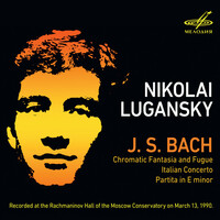 Thumbnail for the Johann Sebastian Bach - Nikolai Lugansky in Concert. Moscow, 1990 link, provided by host site