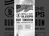 Thumbnail for the While She Sleeps - NORTH AMERICA TOUR STARTS IN 3 WEEKS. Get your tickets now! link, provided by host site