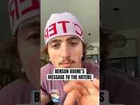 Thumbnail for the Benson Boone - Not seeking your approval or invite to the cool kids club. #bensonboone link, provided by host site