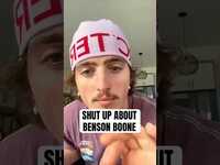 Thumbnail for the Benson Boone - Not trying to be cool on new album American heart #bensonboone #americanheart link, provided by host site