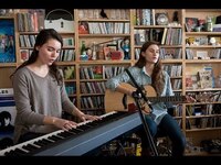 Thumbnail for the Lily & Madeleine - NPR Music Tiny Desk Concert link, provided by host site