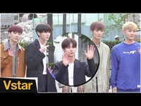 Thumbnail for the NU'EST - 뉴이스트 (NU'EST)의 완전체 첫 출근길 (뮤직뱅크 출근길) link, provided by host site