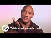 Thumbnail for the Dwayne Johnson - On Black Adam's WWE Connection | POPSUGAR link, provided by host site