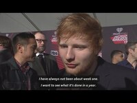 Thumbnail for the Ed Sheeran - On Divide: "I want to see what it's done in a year" link, provided by host site