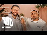 Thumbnail for the Stephen Curry - On Drake Loyalty, Retirement Date & Trash-Talking Kobe | 360 With Speedy link, provided by host site