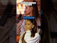Thumbnail for the Ariana Grande - On going to Therapy link, provided by host site