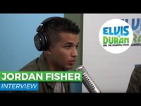 Thumbnail for the Jordan Fisher - On 'Grease Live' and New Single 'All About Us' | Elvis Duran Show link, provided by host site
