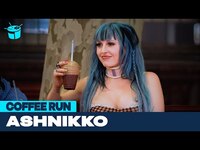 Thumbnail for the Ashnikko - On ‘Itty Bitty’, breakups, supporting Billie Eilish, avoiding TikTok | Coffee Run Interview link, provided by host site