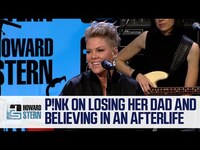 Thumbnail for the P!nk - On Losing Her Dad and Why She Believes in the Afterlife link, provided by host site