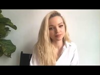 Thumbnail for the Dove Cameron - On Quarantining With Thomas Doherty and Mental Health | Full Interview link, provided by host site