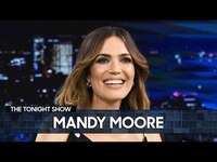 Thumbnail for the Mandy Moore - On Recording Voicemails as Rapunzel from Tangled and Her Dr. Death Role | Tonight Show link, provided by host site