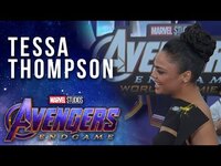 Thumbnail for the Tessa Thompson - On suriving the snap at the Avengers: Endgame Premiere link, provided by host site