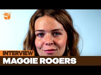 Thumbnail for the Maggie Rogers - Interview: dealing with fear and touring the world link, provided by host site