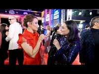 Thumbnail for the Gaby Moreno - On Working With Oscar Isaac, Her Producing Nominations and more at 2023 Latin Grammys link, provided by host site