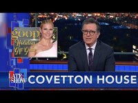 Thumbnail for the Stephen Colbert - Stephen One-Ups Gwyneth's Goop Gift Guide Again This Year link, provided by host site