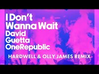 Thumbnail for the David Guetta - I Don't Wanna Wait (Hardwell & Olly James remix) [Visualizer] link, provided by host site