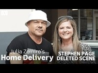 Thumbnail for the Stephen - Page and Julia go for a drive - Deleted Scene | Julia Zemiro's Home Delivery link, provided by host site