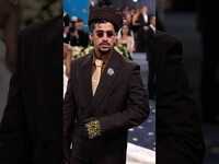 Thumbnail for the Bad Bunny - Pays tribute to Puerto Rico with his Met Gala look #BadBunny #EntertainThis link, provided by host site