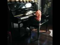 Thumbnail for the Erica Campbell - Peanut Butter Plays The Piano & Sings The ABCs! link, provided by host site