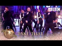 Thumbnail for the Take That - Perform 'Out of Our Heads' - BBC Strictly 2018 link, provided by host site