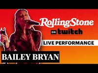 Thumbnail for the Bailey Bryan - Performs Live | RS on Twitch link, provided by host site