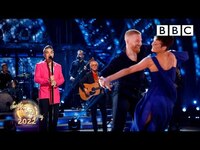 Thumbnail for the Robbie Williams - Performs She's The One ✨ BBC Strictly 2022 link, provided by host site
