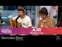 Thumbnail for the AJR - Performs "Sober Up" | Elvis Duran Live link, provided by host site