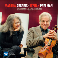 Thumbnail for the Martha Argerich - Perlman & Argerich play Schumann, Bach & Brahms link, provided by host site