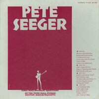 Thumbnail for the Pete Seeger - Pete Seeger Sings and Answers Questions link, provided by host site