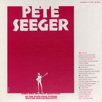Thumbnail for the Pete Seeger - Pete Seeger Sings and Answers Questions link, provided by host site