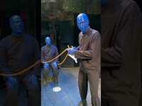 Thumbnail for the Blue Man Group - Pink filter hack from the Blue Men...You’re welcome #pink #tiktokfilter #bluemangroup link, provided by host site