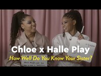 Thumbnail for the Chloe x Halle - Play "How Well Do You Know Your Sister?" | POPSUGAR Pop Quiz link, provided by host site
