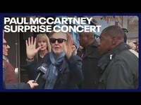 Thumbnail for the Paul McCartney - Plays surprise Bowery Ballroom concert link, provided by host site