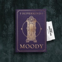 Image of SUPERKIND linking to their artist page due to link from them being at the top of the main table on this page
