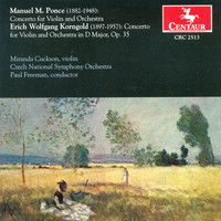 Thumbnail for the Miranda Cuckson - Ponce, M.M.: Violin Concerto / Korngold, E.W.: Violin Concerto, Op. 35 link, provided by host site