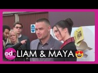 Thumbnail for the Liam Payne - Poses with Girlfriend Maya Henry on Red Carpet link, provided by host site