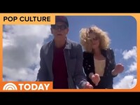 Thumbnail for the Kevin Bacon - Posts Birthday Dance Video 'Shimmying Into 67’ link, provided by host site