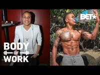Thumbnail for the Powers - Power’s Rotimi Spends Only 30 Minutes In The Gym And Still Gets Ripped Abs! | Body Of Work link, provided by host site