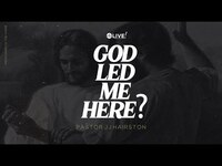 Thumbnail for the JJ Hairston - Preaching To The Choir | God led me HERE? | Pastor link, provided by host site